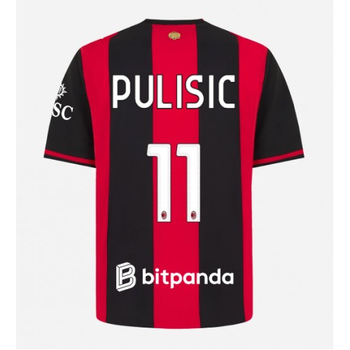 AC Milan Christian Pulisic #11 Kotipaita 2026-27 Lyhythihainen